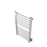Amba Products S2132B Sirio 12-Bar Hardwired Towel Warmer - 4 x 21.5 x 33.125 in. - Brushed Finish