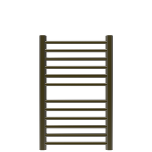 Amba Products S2132BB Sirio 12-Bar Hardwired Towel Warmer - 4 x 21.5 x 33.125 in. - Brushed Bronze Finish