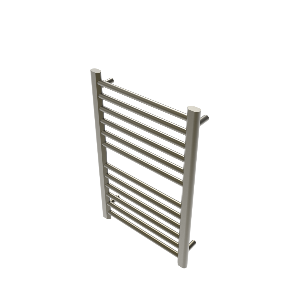 Amba Products S2132BB Sirio 12-Bar Hardwired Towel Warmer - 4 x 21.5 x 33.125 in. - Brushed Bronze Finish