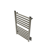 Amba Products S2132BB Sirio 12-Bar Hardwired Towel Warmer - 4 x 21.5 x 33.125 in. - Brushed Bronze Finish