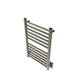 Amba Products S2132BB Sirio 12-Bar Hardwired Towel Warmer - 4 x 21.5 x 33.125 in. - Brushed Bronze Finish