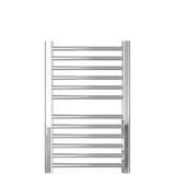 Amba Products S2132P Sirio 12-Bar Hardwired Towel Warmer - 4 x 21.5 x 33.125 in. - Polished Finish