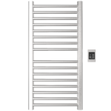 Amba Products S2142B Sirio 16-Bar Hardwired Towel Warmer - 4 x 21.5 x 42.625 in. - Brushed Finish