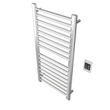 Amba Products S2142B Sirio 16-Bar Hardwired Towel Warmer - 4 x 21.5 x 42.625 in. - Brushed Finish