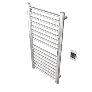 Amba Products S2142B Sirio 16-Bar Hardwired Towel Warmer - 4 x 21.5 x 42.625 in. - Brushed Finish