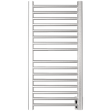 Amba Products S2142B Sirio 16-Bar Hardwired Towel Warmer - 4 x 21.5 x 42.625 in. - Brushed Finish