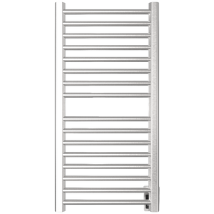 Amba Products S2142B Sirio 16-Bar Hardwired Towel Warmer - 4 x 21.5 x 42.625 in. - Brushed Finish