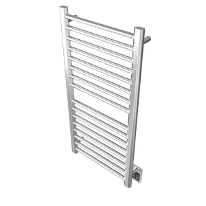 Amba Products S2142B Sirio 16-Bar Hardwired Towel Warmer - 4 x 21.5 x 42.625 in. - Brushed Finish