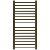 Amba Products S2142BB Sirio 16-Bar Hardwired (21" W) Towel Warmer - 4 x 21.5 x 42.625 in. - Brushed Bronze Finish