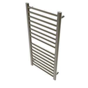 Amba Products S2142BB Sirio 16-Bar Hardwired (21" W) Towel Warmer - 4 x 21.5 x 42.625 in. - Brushed Bronze Finish