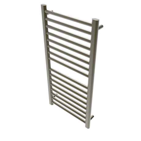 Amba Products S2142BB Sirio 16-Bar Hardwired (21" W) Towel Warmer - 4 x 21.5 x 42.625 in. - Brushed Bronze Finish