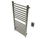 Amba Products S2142BB Sirio 16-Bar Hardwired (21" W) Towel Warmer - 4 x 21.5 x 42.625 in. - Brushed Bronze Finish
