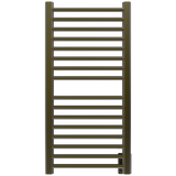 Amba Products S2142BB Sirio 16-Bar Hardwired (21" W) Towel Warmer - 4 x 21.5 x 42.625 in. - Brushed Bronze Finish