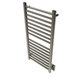 Amba Products S2142BB Sirio 16-Bar Hardwired (21" W) Towel Warmer - 4 x 21.5 x 42.625 in. - Brushed Bronze Finish