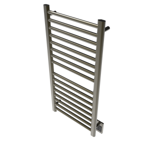 Amba Products S2142BB Sirio 16-Bar Hardwired (21" W) Towel Warmer - 4 x 21.5 x 42.625 in. - Brushed Bronze Finish