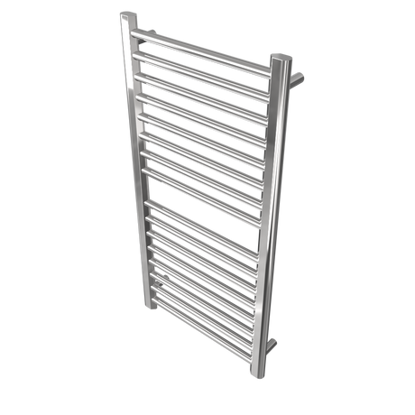 Amba Products S2142P Sirio 16-Bar Hardwired Towel Warmer - 4 x 21.5 x 42.625 in. - Polished Finish