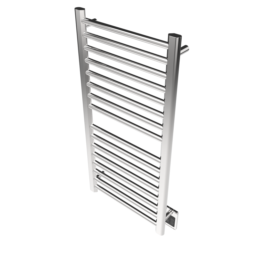 Amba Products S2142P Sirio 16-Bar Hardwired Towel Warmer - 4 x 21.5 x 42.625 in. - Polished Finish