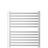 Amba Products S2932B Sirio 12-Bar Hardwired Towel Warmer - 4 x 29.375 x 33.125 in. - Brushed Finish