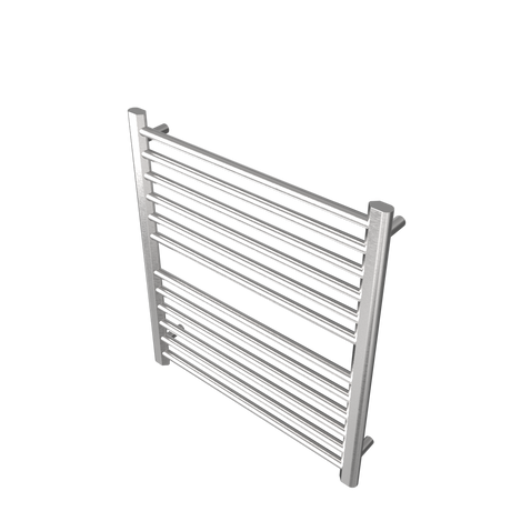 Amba Products S2932B Sirio 12-Bar Hardwired Towel Warmer - 4 x 29.375 x 33.125 in. - Brushed Finish