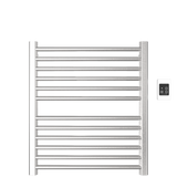 Amba Products S2932B Sirio 12-Bar Hardwired Towel Warmer - 4 x 29.375 x 33.125 in. - Brushed Finish