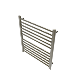 Amba Products S2932BB Sirio 12-Bar Hardwired (29" W) Towel Warmer - 4 x 29.375 x 33.125 in. - Brushed Bronze Finish