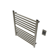 Amba Products S2932BB Sirio 12-Bar Hardwired (29" W) Towel Warmer - 4 x 29.375 x 33.125 in. - Brushed Bronze Finish