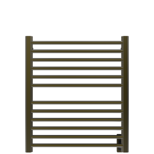 Amba Products S2932BB Sirio 12-Bar Hardwired (29" W) Towel Warmer - 4 x 29.375 x 33.125 in. - Brushed Bronze Finish