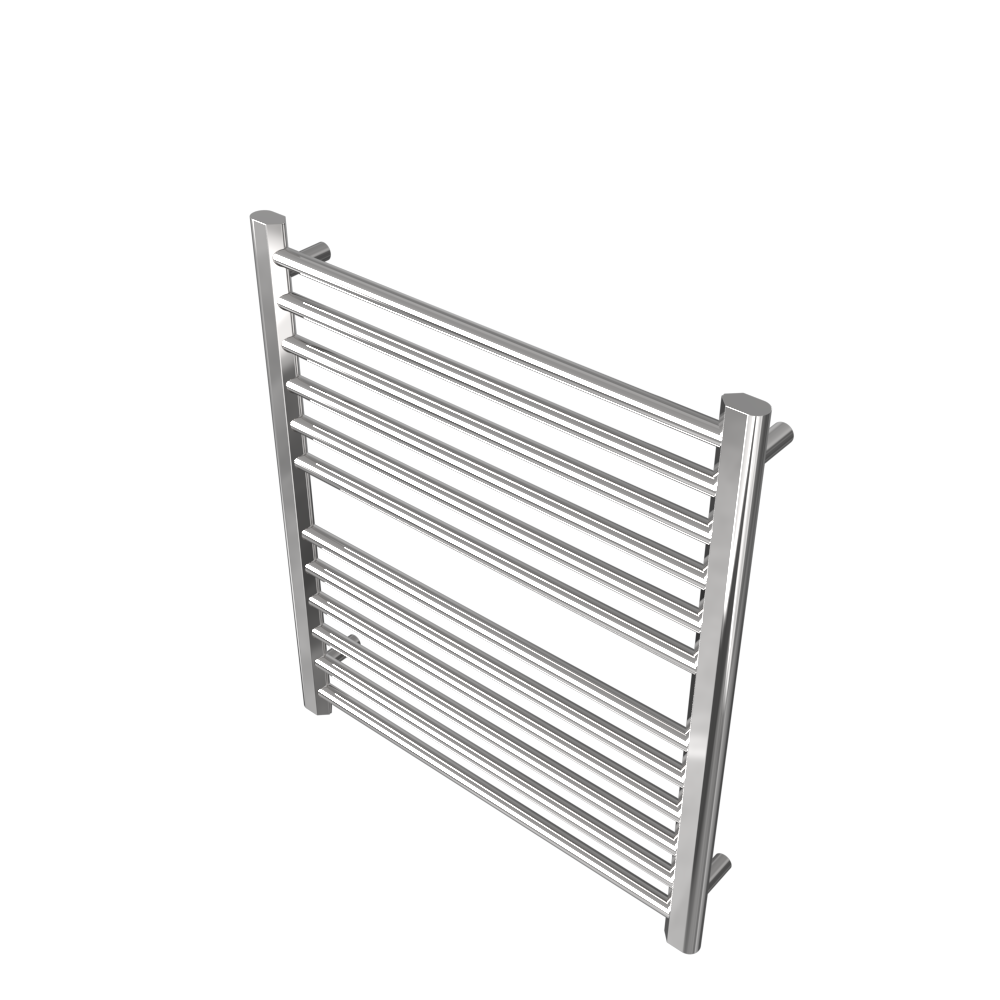 Amba Products S2932P Sirio 12-Bar Hardwired Towel Warmer - 4 x 29.375 x 33.125 in. - Polished Finish