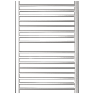 Amba Products S2942B Sirio 16-Bar Hardwired Towel Warmer - 4 x 29.375 x 42.625 in. - Brushed Finish