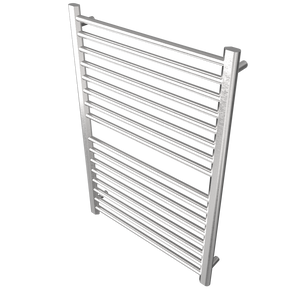 Amba Products S2942B Sirio 16-Bar Hardwired Towel Warmer - 4 x 29.375 x 42.625 in. - Brushed Finish