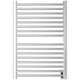 Amba Products S2942B Sirio 16-Bar Hardwired Towel Warmer - 4 x 29.375 x 42.625 in. - Brushed Finish