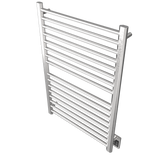 Amba Products S2942B Sirio 16-Bar Hardwired Towel Warmer - 4 x 29.375 x 42.625 in. - Brushed Finish