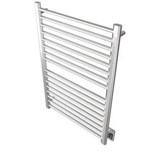 Amba Products S2942B Sirio 16-Bar Hardwired Towel Warmer - 4 x 29.375 x 42.625 in. - Brushed Finish
