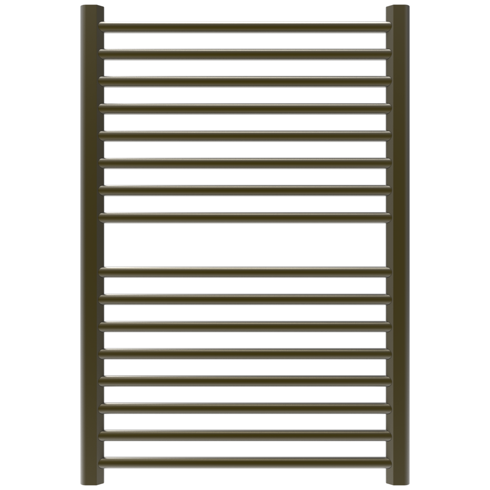 Amba Products S2942BB Sirio 16-Bar Hardwired (29" W) Towel Warmer - 4 x 29.375 x 42.625 in. - Brushed Bronze Finish
