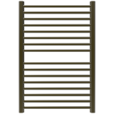 Amba Products S2942BB Sirio 16-Bar Hardwired (29" W) Towel Warmer - 4 x 29.375 x 42.625 in. - Brushed Bronze Finish