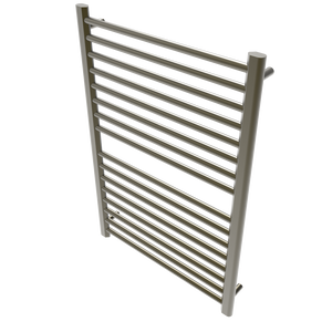 Amba Products S2942BB Sirio 16-Bar Hardwired (29" W) Towel Warmer - 4 x 29.375 x 42.625 in. - Brushed Bronze Finish