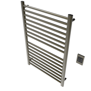 Amba Products S2942BB Sirio 16-Bar Hardwired (29" W) Towel Warmer - 4 x 29.375 x 42.625 in. - Brushed Bronze Finish