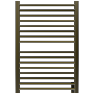 Amba Products S2942BB Sirio 16-Bar Hardwired (29" W) Towel Warmer - 4 x 29.375 x 42.625 in. - Brushed Bronze Finish