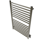 Amba Products S2942BB Sirio 16-Bar Hardwired (29" W) Towel Warmer - 4 x 29.375 x 42.625 in. - Brushed Bronze Finish