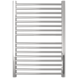Amba Products S2942P Sirio 16-Bar Hardwired Towel Warmer - 4 x 29.375 x 42.625 in. - Polished Finish