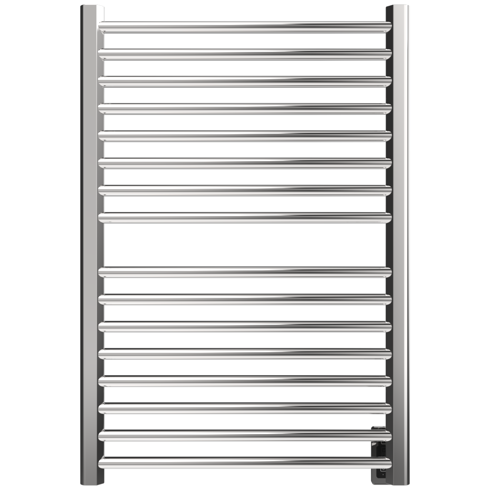 Amba Products S2942P Sirio 16-Bar Hardwired Towel Warmer - 4 x 29.375 x 42.625 in. - Polished Finish