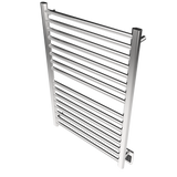 Amba Products S2942P Sirio 16-Bar Hardwired Towel Warmer - 4 x 29.375 x 42.625 in. - Polished Finish