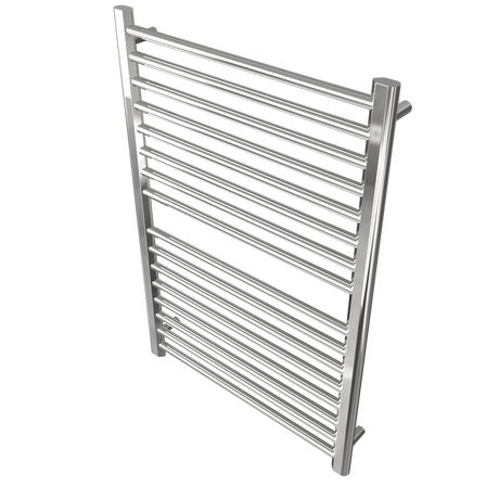 Amba Products S2942P Sirio 16-Bar Hardwired Towel Warmer - 4 x 29.375 x 42.625 in. - Polished Finish