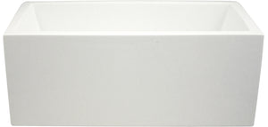 Hydro Systems SLA6032STA-WHI SLATE 6032 STON END DRAIN W/ THERMAL AIR SYSTEM - WHITE