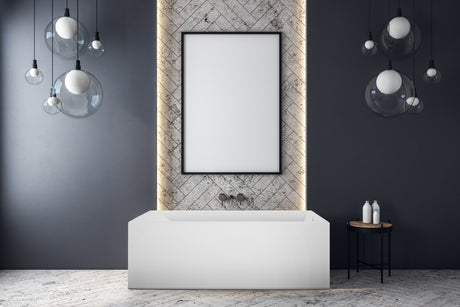 Hydro Systems SLA6032STO-ALM SLATE 6032 STON END DRAIN, TUB ONLY - ALMOND