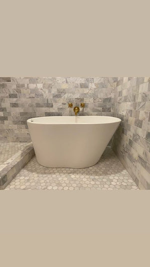 Hydro Systems SOH4830HTO-ALM SOHO 4830 METRO TUB ONLY- ALMOND