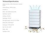 Aspen High Performance Air Purifier  HEPA & Carbon, 1500 Sq Ft Coverage