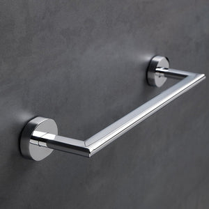 Towel Bar, 13 Inch, Chrome or Satin Nickel