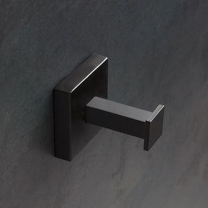 Bathroom Hook, Wall Mounted, Matte Black