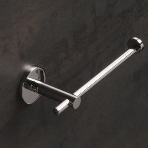 Toilet Roll Holder, Chrome, Round